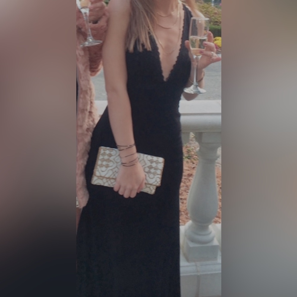 black dress
